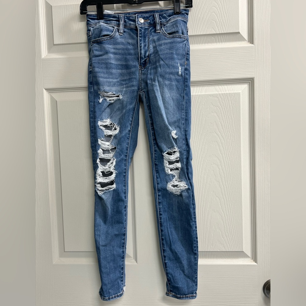 American Eagle Next Level Stretch Jeans - Size 0 Short - VGUC